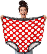FreeNFond Granny Panties Funny Gag Gifts for Adult Women Men Wedding #