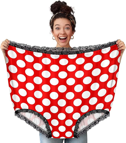 FreeNFond Granny Panties Funny Gag Gifts for Adult Women Men Wedding #