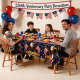 OHOME 4th of July Decorations - 250th Anniversary Patriotic American