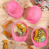 Haysandy Construction Hats Bulk Plastic Construction Party Hats Soft