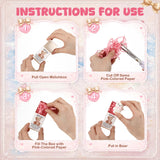 Wettarn 24 Sets Bear with Pink Bow Gifts Cute Stress Balls with Bear