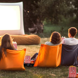 39PCS Movie Night Snack Trays with Popcorn Bags, Disposable Paper