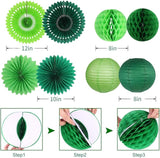 St Patricks Day Decorations Green Party Supplies Four leaf Clover