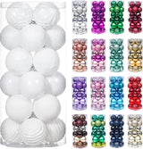 XmasExp 24ct Christmas Ball Ornaments Shatterproof Xmas Tree Hanging