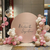 Boho Balloon Garland Arch Kit 156Pcs Dusty Pink Pastel Brown