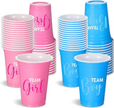 30 Pcs Gender Reveal Plastic Blue Pink Cups Gender Reveal Cups