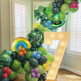 153Pcs St.Patrick's Day Balloon Arch Garland Kit Green Gold Rainbow