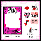 LaVenty Mean Girl Party Photo Booth Props Frame Mean Girl Party
