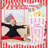 4 Feet Carnival Circus Decoration Popcorn Box Cardboard Cutout