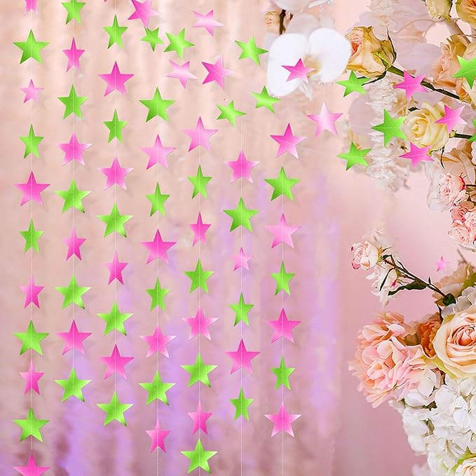 Patelai Glitter Star Garland Banner 2026 Graduation Decor 130 Feet #28