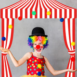 Ziliny 3 Pcs Carnival Party Decorations Circus Tent Awning Hallow Na