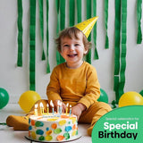 Captain Decor 4 Crepe Paper Streamers Rolls, 328ft Pack of Unique 4