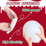 100 Pcs Christmas Red Green Balloons 12 Inch Red Green and White