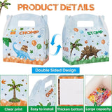 WERNNSAI 12 Pack Dinosaur Party Boxes - Dinosaur Birthday Decorations