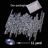 25 pcs icicles Ornament Set - ToBeIT Christmas Decoration Acrylic