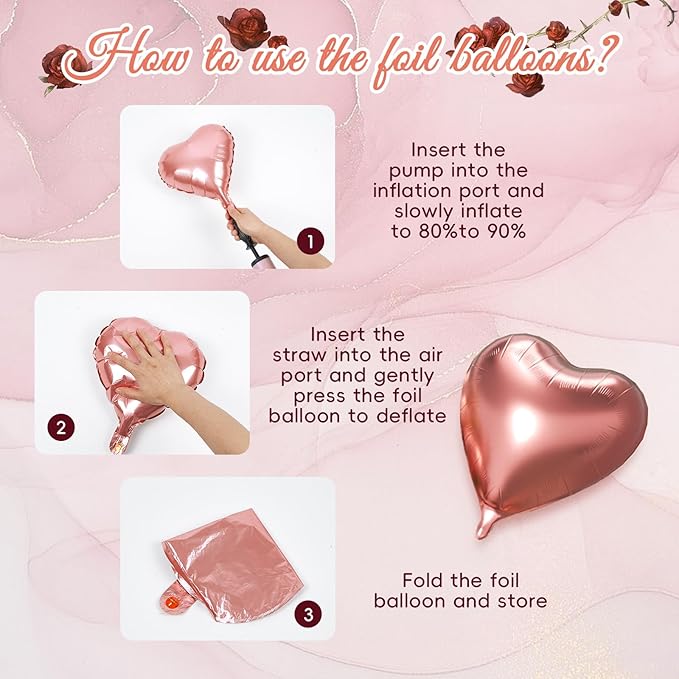 Rose Gold Birthday Decorations Rose Gold Pink Nude Balloons Happy