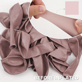 PartyWoo Dusty Pink Balloons 100pcs 12 Inch Boho Blush Lilac Pink