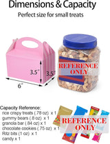 Pink and Blue Happyhiram Party Favor Boxes 12 Pcs for Gender Reveal