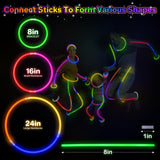 SpringFlower 480 PCS Glow Sticks Bulk Glow Sticks Bracelets For Party
