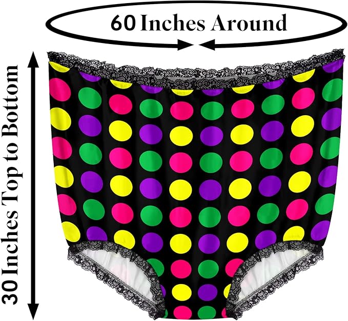 FreeNFond Granny Panties Funny Gag Gifts for Adult Women Men Wedding #