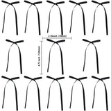 Gyufise 30Pcs Bowknot Cake Toppers Bow Cake Decorations Picks Bab Blac