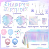 Mermaid Birthday Party Decorations 118Pcs Under The Sea Party