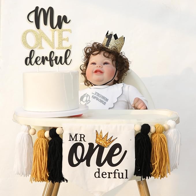 Mr Onederful Baby First Birthday Party Decorations Mr Onederful High