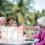 Retirement Rose Gold Guest Book Alternative Decorations for Women