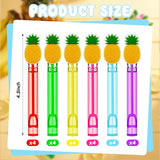 24 Pcs Pineapple Mini Bubble Wands Tropical Cartoon Ocean Theme Party