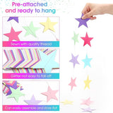 Patelai Glitter Star Garland Banner 2026 Graduation Decor 130 Feet #6