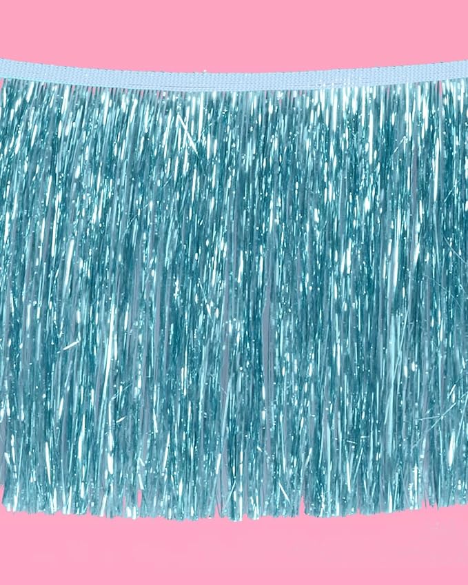 xo Fetti Blue Fringe Banner 5 Ft Bachelorette Party Decorations