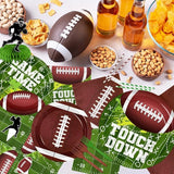 Football Party Decorations Serve 24 Football Party Supplies Includes