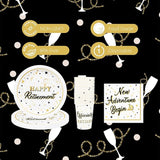 Retirement Party Supplies Decorations Happy Retirement Paper Plates