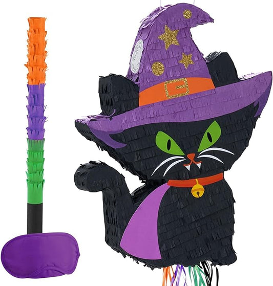 Halloween Cat Piñata Halloween Party Decorations Black Cat Piñata