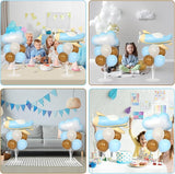 Airplane Baby Shower Birthday Party Decorations Balloons Stand Kit 2