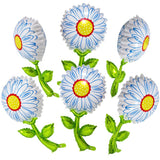 Cute 3D Daisy Flower Balloon Wedding Garland Groovy Boho Daisy Party