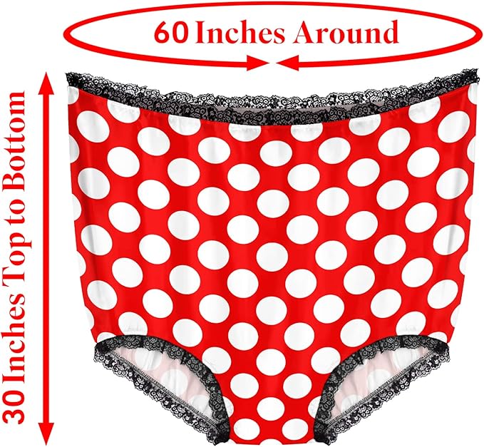 FreeNFond Granny Panties Funny Gag Gifts for Adult Women Men Wedding #