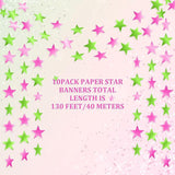 Patelai Glitter Star Garland Banner 2026 Graduation Decor 130 Feet #28