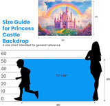Princess Birthday Party Decorations Princess Backdrop for Girls
