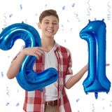 21st Birthday Decorations for Him Black Blue Back in 2005 Birthday