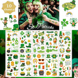 124Pcs St Patrick's Day Party Favor Set St Patricks Day Decorations