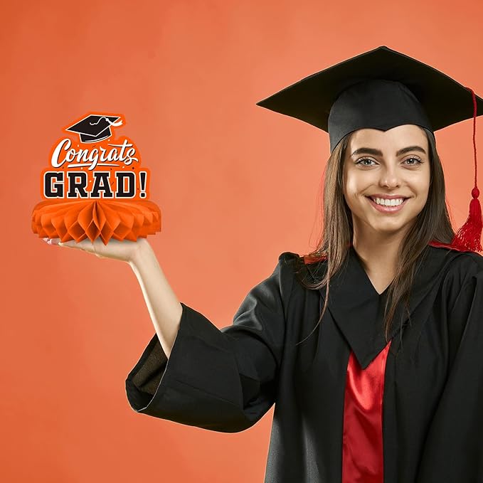 9PCS Graduation Party Decorations Class of 2026 Congrats Grad Table Ce