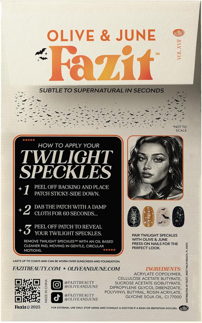 Makeup Patches Halloween Twilight Speckles Glow Up Make Up Patches