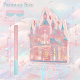 Princess Castle Pinata Set - Coquette Pink Castle Pull String Piñata