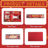 20 Pcs Movie Night Paper Snack Trays Movie Night Party Favors Cinema