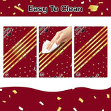 Childom 3 Pack Graduation Tablecloth,Graduation Decorations Class of #