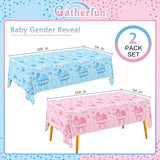 Baby Gender Reveal Party Supplies 2 Pack Gender Reveal Decorations