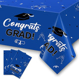 Slergut 2026 Graduation Decorations 3 Pack Graduation Tablecloth
