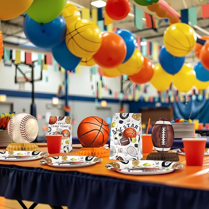 All Star Sports Party Supplies Serves 20 Sports Birthday Party