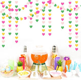 Hawaii Pool Party-Decorations Love-Heart Garland - 52Ft Tropical